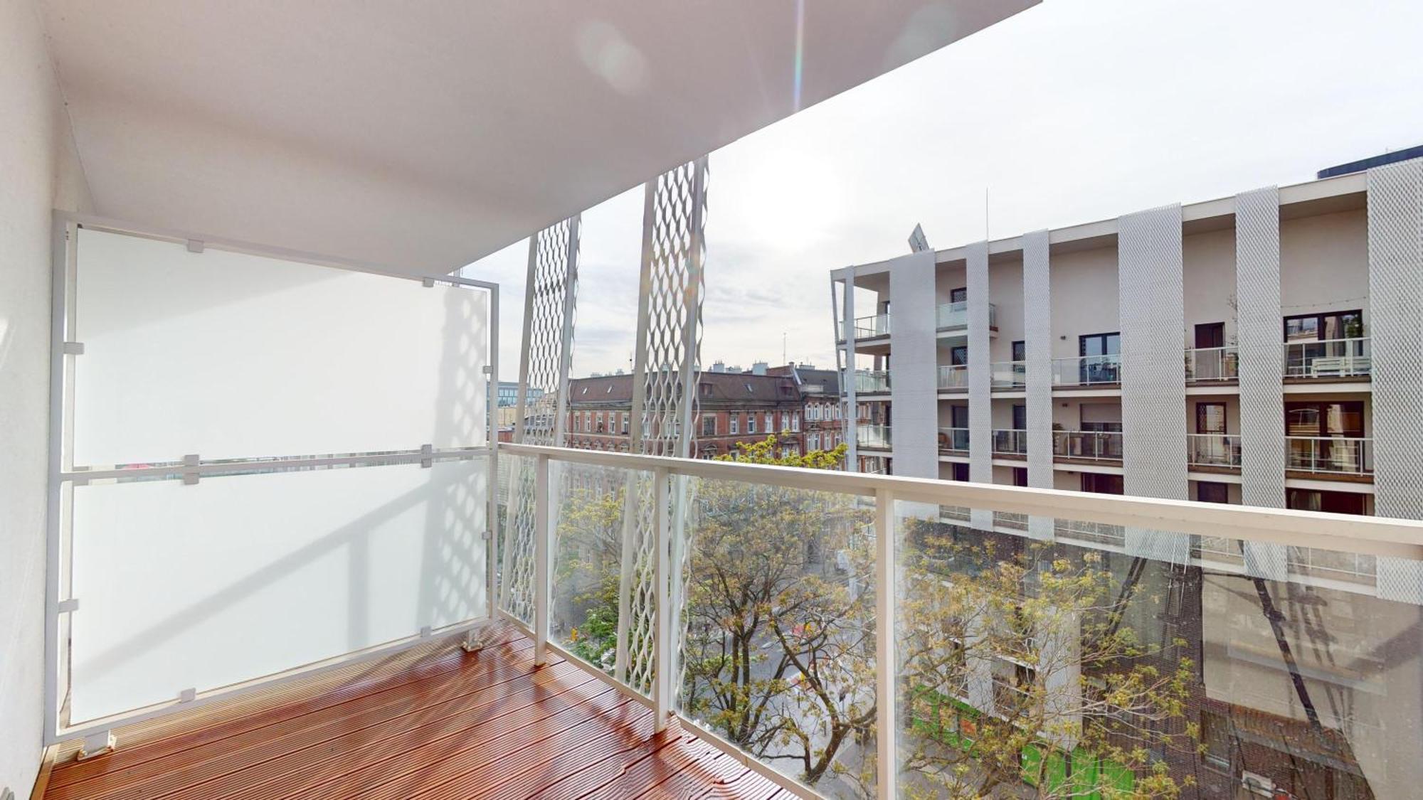 Family House By The River Odra -Panoramic Terrace - 3Room Apartment With 2 Separate Bedrooms And 2 Balconies By Wroapart-Pl- Perfect For Family & Business Stays 弗罗茨瓦夫 外观 照片